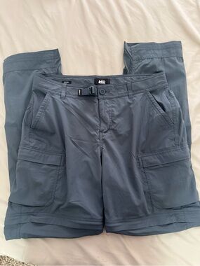 REI Women’s Slate-Gray Cargo Pants